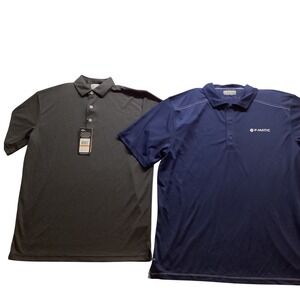 Callaway Opti-Dri Men Golf Polo Shirt Black Short Sleeve Performance Breathable